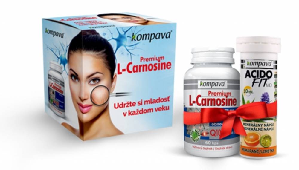 Kompava Kompava Premium L-Carnosine + Darček