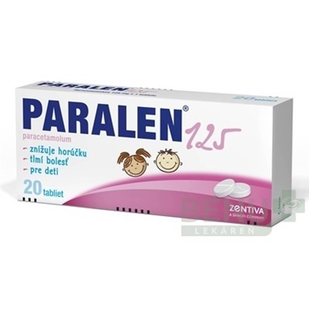 PARALEN PARALEN 125 mg 20 tabliet