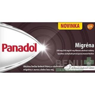 PANADOL Migréna 250 mg 20 tabliet