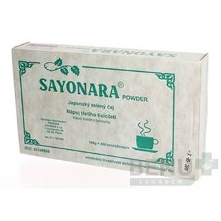 SAYONARA Powder japonský zelený čaj 4 x 25g