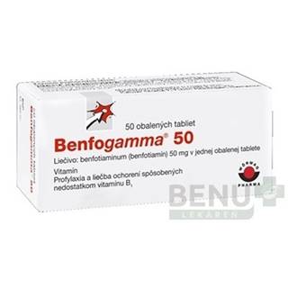 BENFOGAMMA 50 mg 50 tabliet