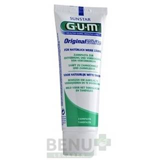 GUM Original white zubná pasta 75 ml
