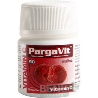 PARGAVIT Vitamín C malina 90 tabliet