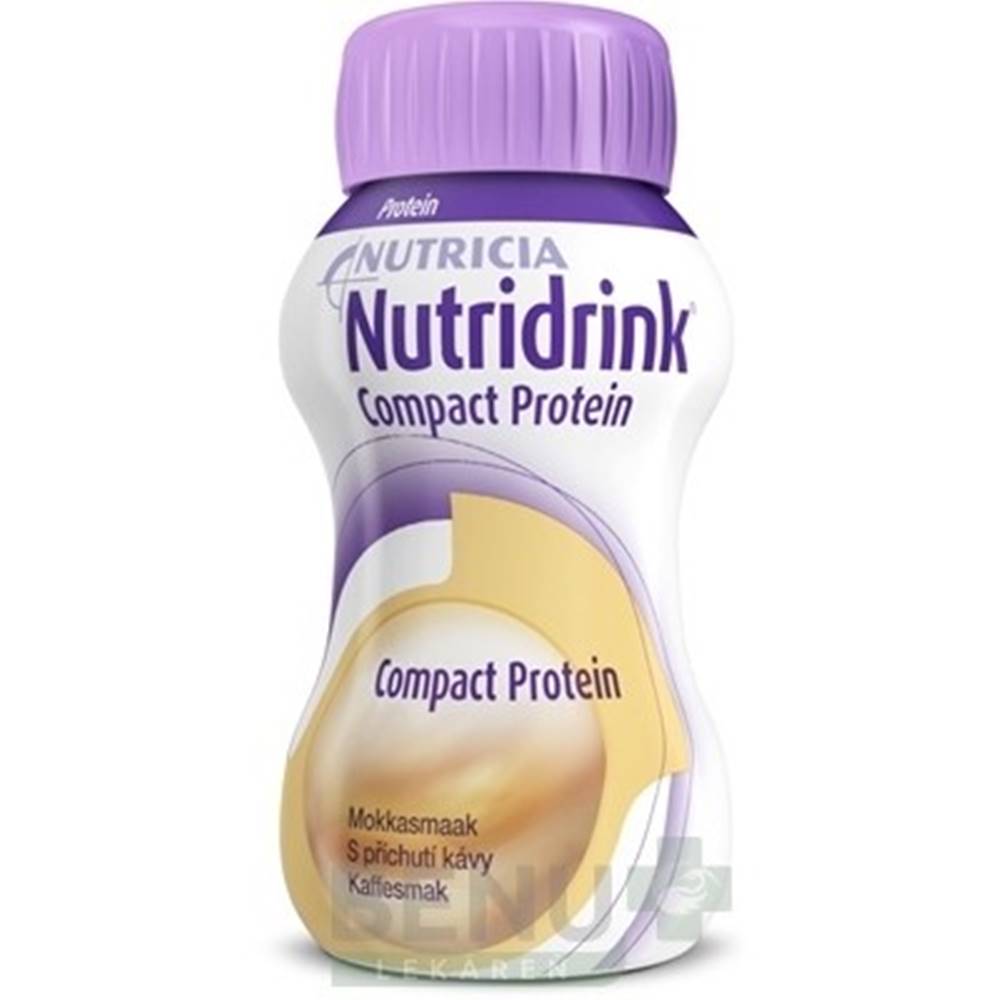 Nutridrink NUTRIDRINK Compact protein s príchuťou mocca 24 x 125 ml