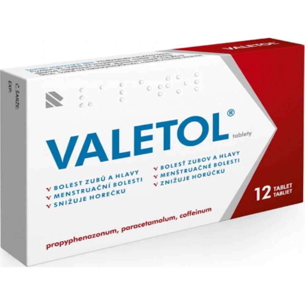 Valetol VALETOL 12 tabliet