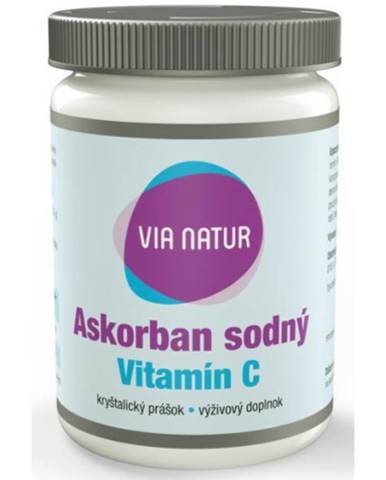 VIA NATUR Askorban sodný, vitamín C 85 g