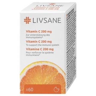 LIVSANE Vitamín C 200 mg 60 tabliet