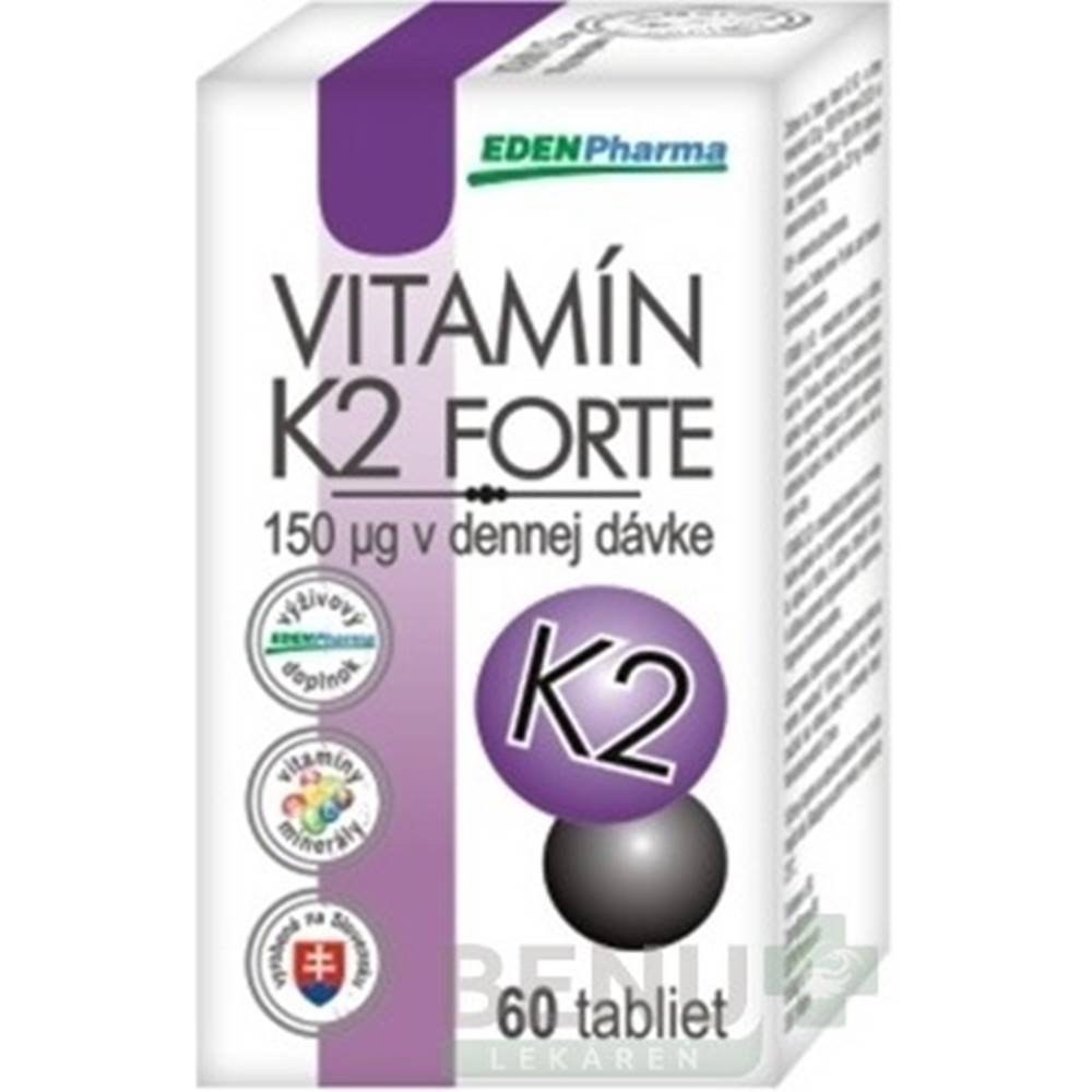 Edenpharma EDENPHARMA Vitamín K2 forte 60 tabliet