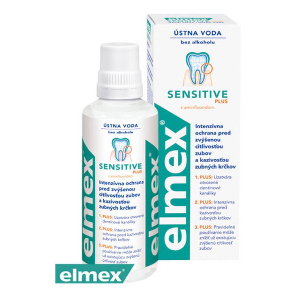 Elmex ELMEX Sensitive plus ústna voda 400 ml