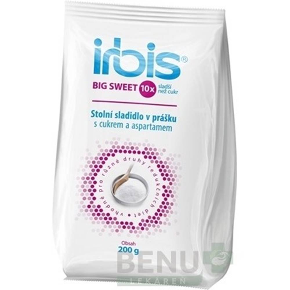 Irbis IRBIS Big sweet stolové sladidlo v prášku 200 g
