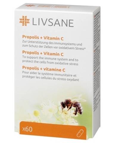 LIVSANE Propolis + vitamín C 60 tabliet