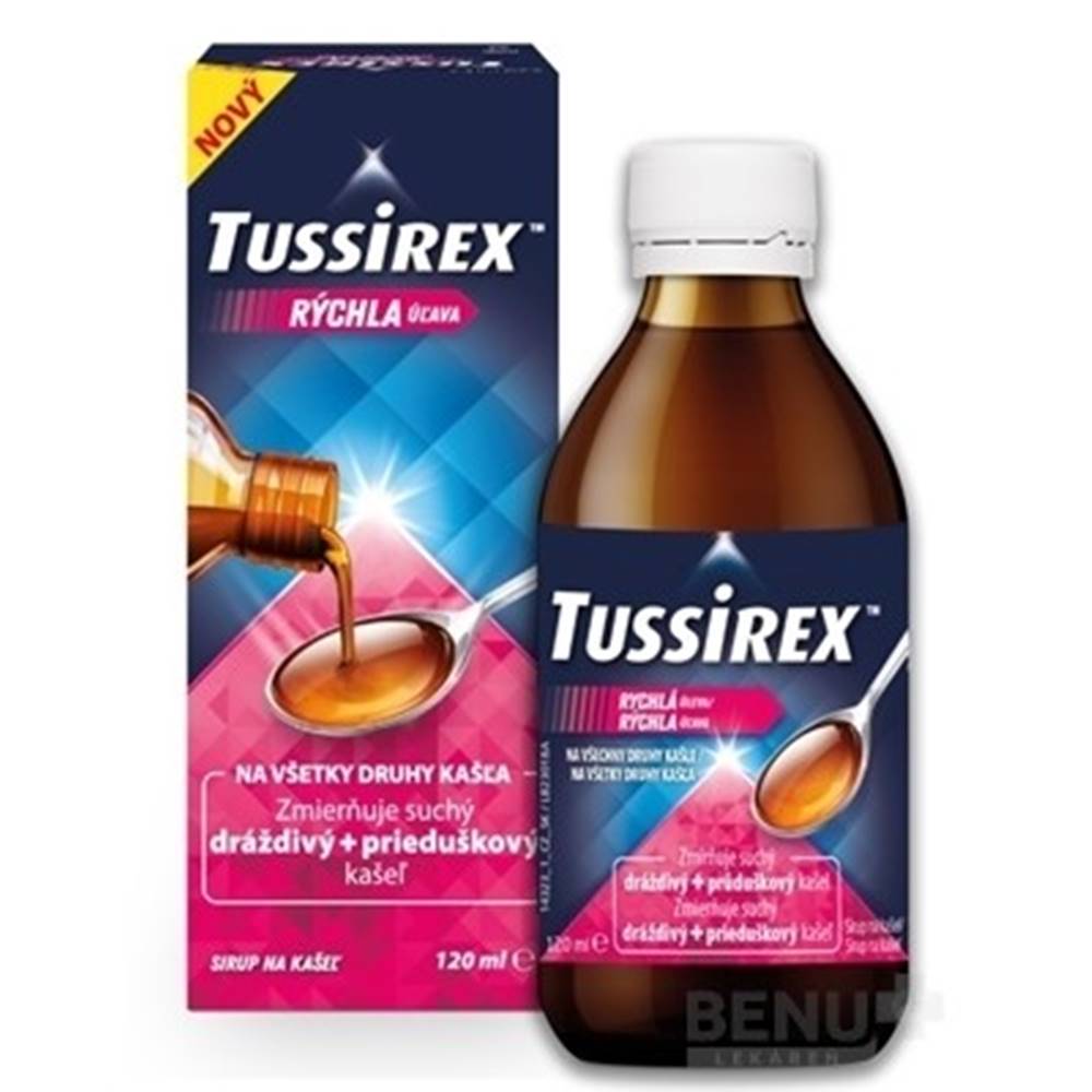 Omega pharma TUSSIREX sirup 120 ml