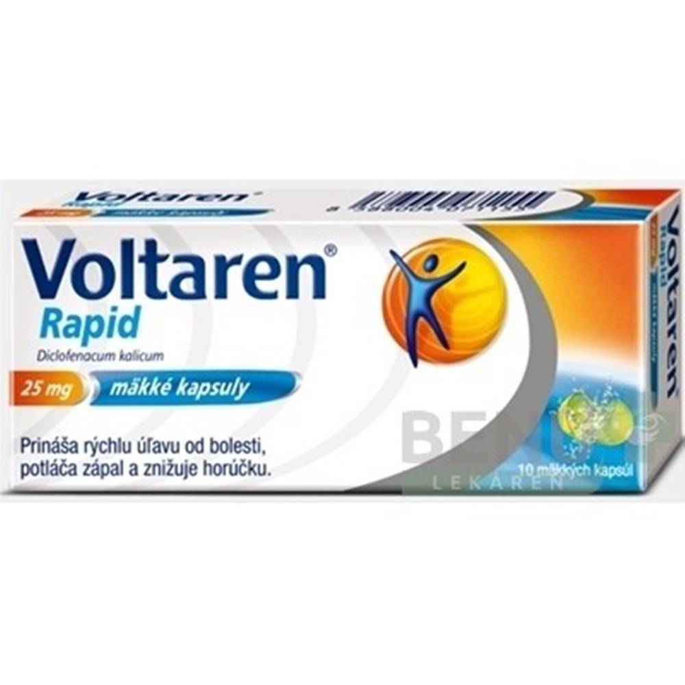 Voltaren VOLTAREN Rapid 25 mg 10 kapsúl