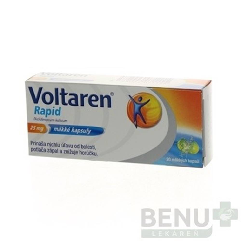 Voltaren VOLTAREN Rapid 25 mg 20 kapsúl