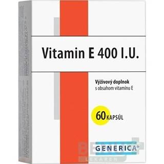 GENERICA Vitamín E 400 I.U. 60 kapsúl