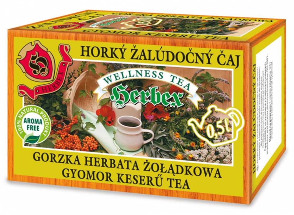 Herbex Herbex horky žaludočný čaj