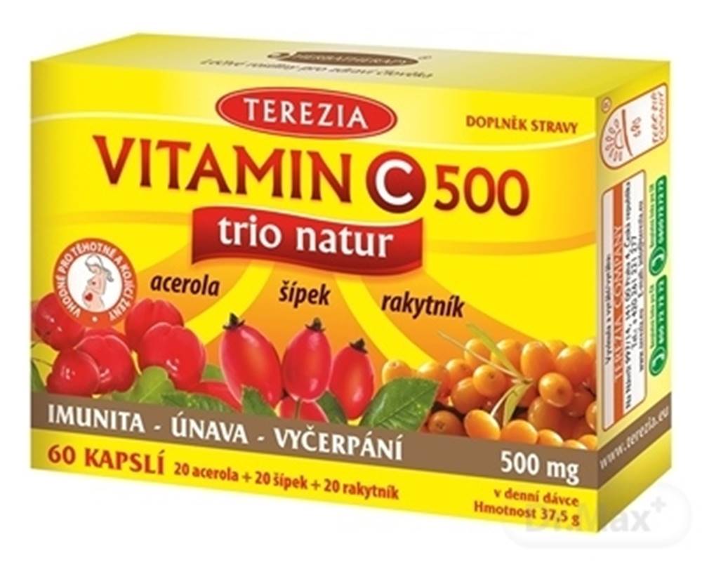 Terezia Company TEREZIA VITAMÍN C 500 mg trio natur