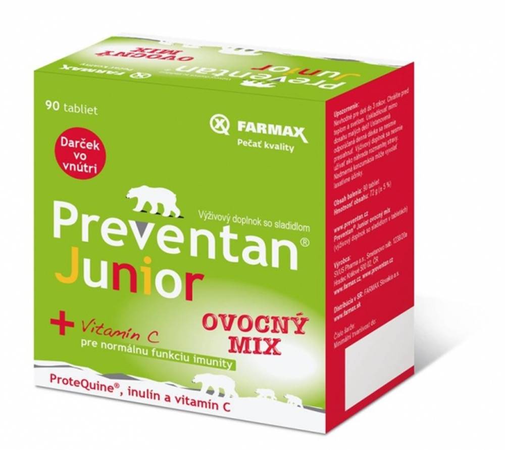 FARMAX FARMAX Preventan Junior + vitamín C