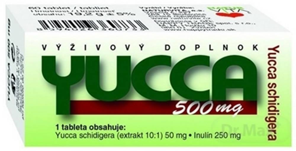 Naturvita NATURVITA YUCCA 500 mg Yucca shidigera