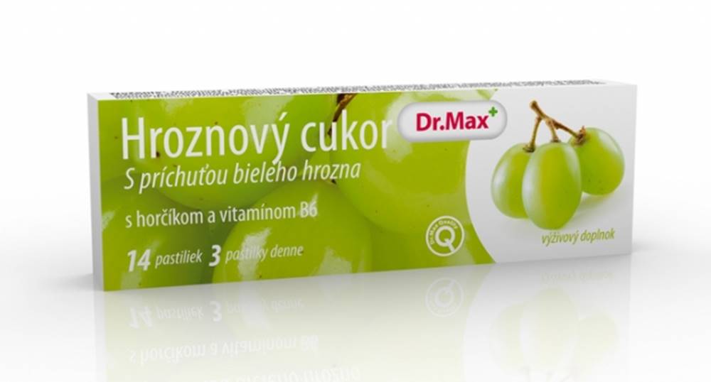 Dr.Max Dr.Max HROZNOVY CUKOR s horčíkom a vitamínom B6