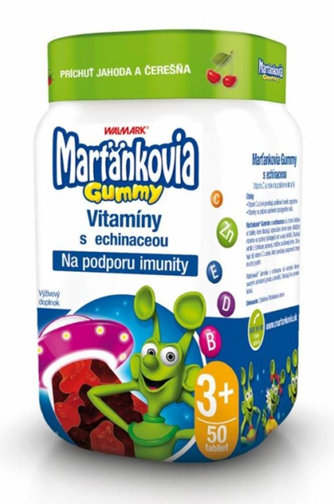Marťankovia WALMARK Marťankovia Gummy Vitamíny s Echinaceou