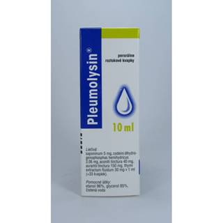 Pleumolysin kvapky na suchý kašeľ 10 ml