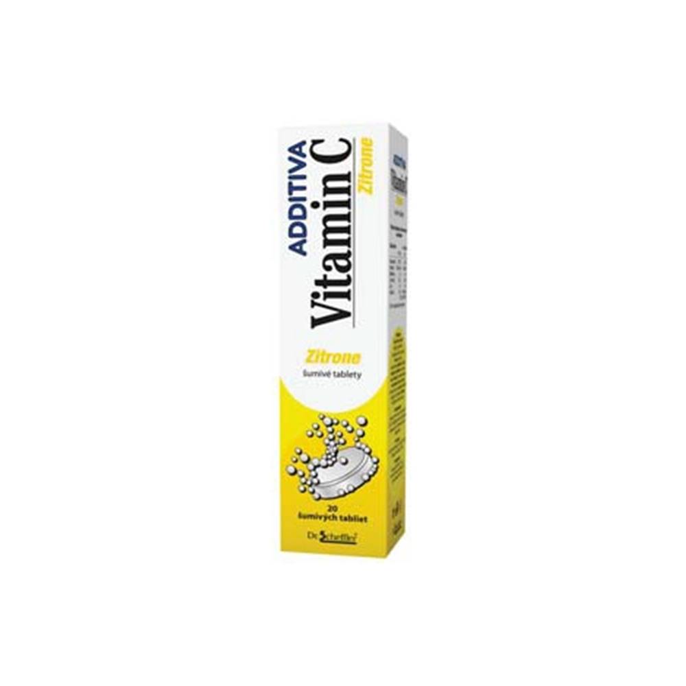 Naturprodukt, spol. s.r.o. Additiva Vitamin C Zitrone šumivé tablety 20 tbl