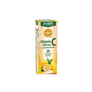 JutaVit Vitamín C 1000 mg 20 šumivých tabliet