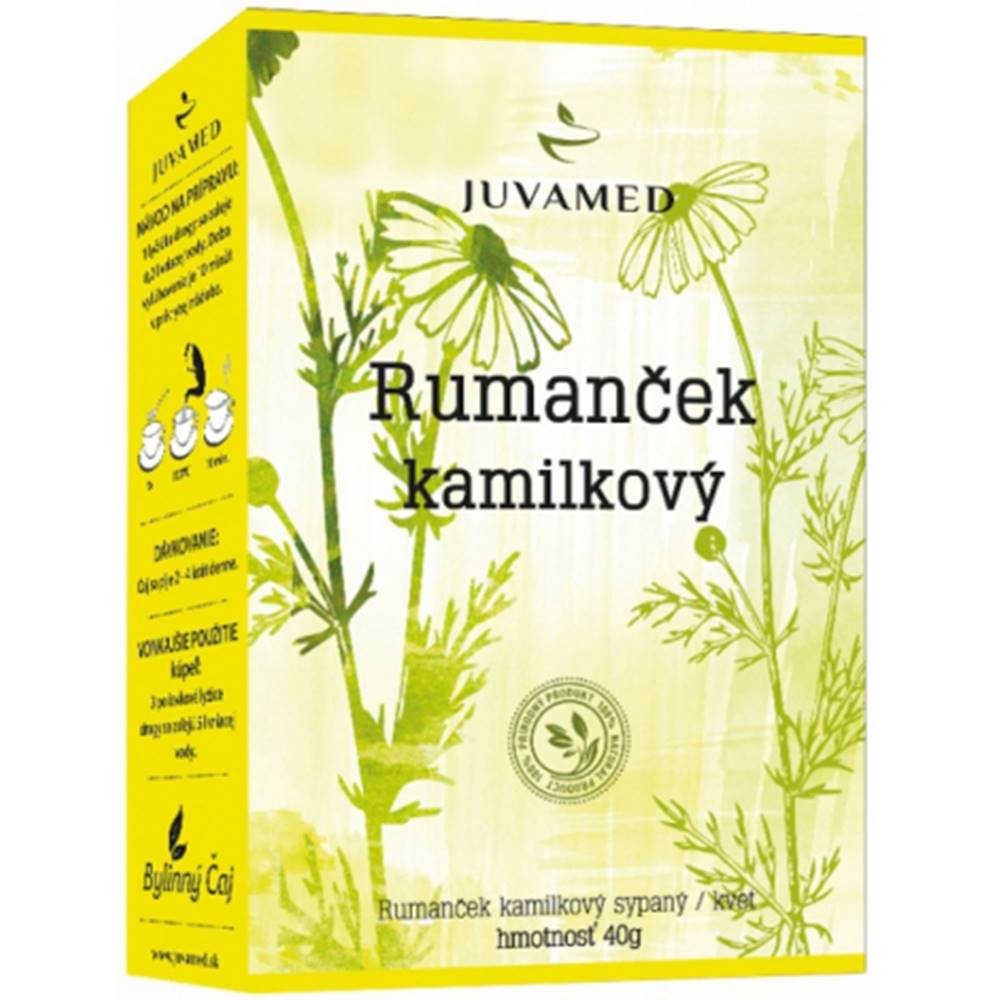 Juvamed Juvamed RUMANČEK KAMILKOVÝ - KVET sypaný čaj 40 g