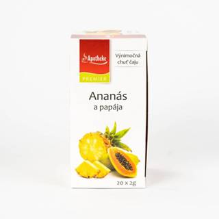 APOTHEKE čaj ananás+papája N.S.