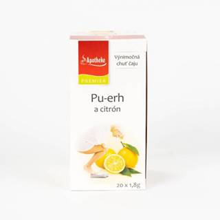APOTHEKE PU-ERH čaj s citrónom N.S.