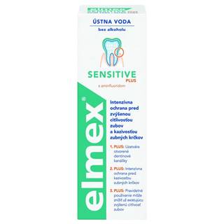 Elmex sensitive plus ústna voda