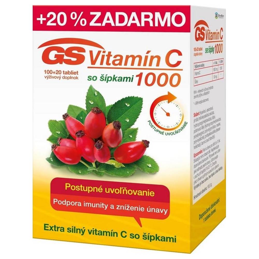 GS GS Vitamín C 1000 so šípkami