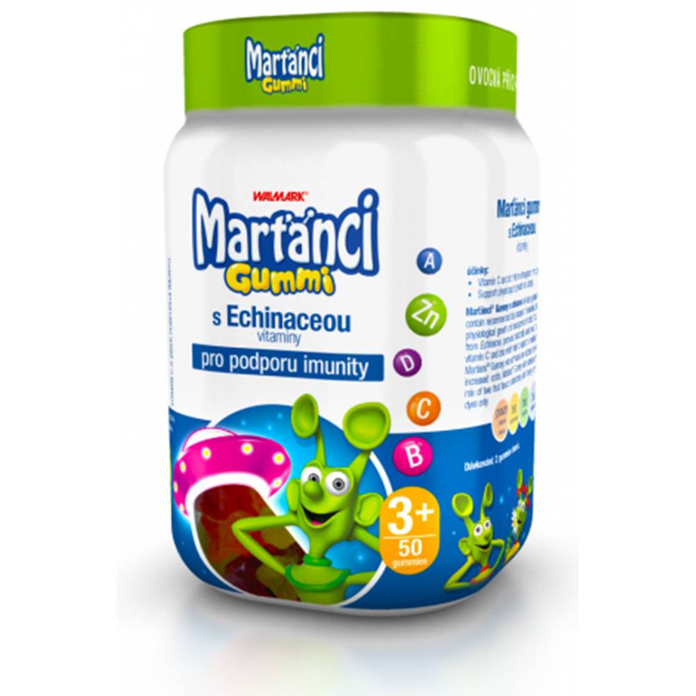 Walmark Walmark Marťankovia Gummy 50 TBL echinacea