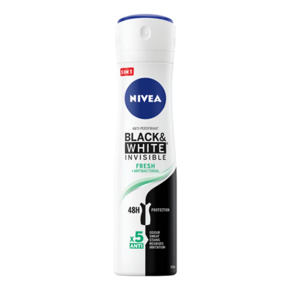 Nivea NIVEA Antiperspirant Black & white Fresh sprej 150 ml